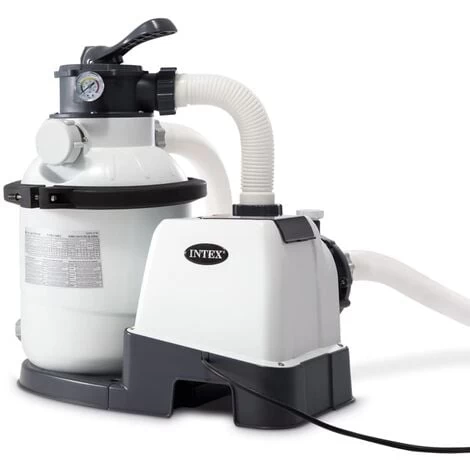 Pompa Con Filtro A Sabbia Krystal Clear 26644GS 4,5 M³/h INTEX 1 Pompa Con Filtro A Sabbia Krystal Clear 26644GS 4,5 M³/h INTEX