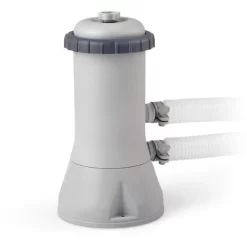 Intex 28638 Pompa Con Filtro Easy-Frame A Cartuccia Per Piscine Gonfiabili, Grigio, 3.785 L/h