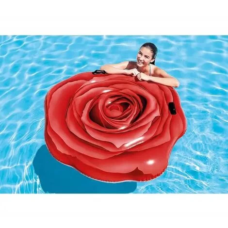 Materasso Materassino Gonfiabile Rosa Rossa Fiore Piscina Mare Spiaggia Intex 2 Materasso Materassino Gonfiabile Rosa Rossa Fiore Piscina Mare Spiaggia Intex - immagine 2