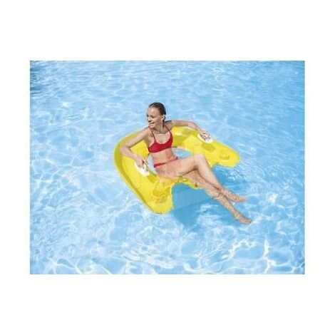Poltrona Galleggiante Gonfiabile Intex Sit & Float Cm 152x99 1 Poltrona Galleggiante Gonfiabile Intex Sit & Float Cm 152x99