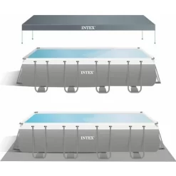 Intex 26356 Piscina Rettangolare Ultra XTR Frame 549x274x132 Cm -Intex Italia 18587089 3