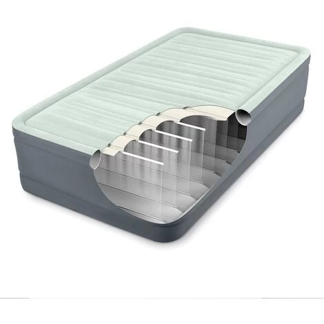 Intex 64902 Materasso Singolo PremAire 99x191x46 Cm Con Pompa Incorporata 3 Intex 64902 Materasso Singolo PremAire 99x191x46 Cm Con Pompa Incorporata - immagine 3