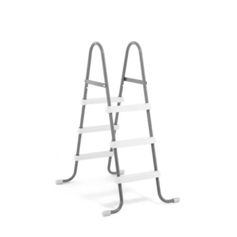 Scala Piscina Intex 28065 In Acciaio Zincato 107cm 1 Scala Piscina Intex 28065 In Acciaio Zincato 107cm