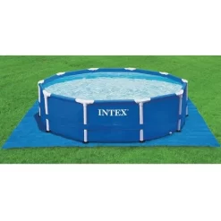 Telo Base Per Piscina Fuoriterra Cm 472 X 472 Intex 28048 Bestway 58932 -Intex Italia 2892618 3