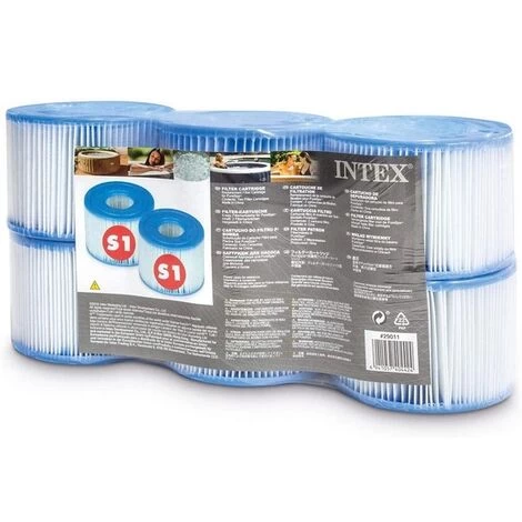 29011 6 Pezzi CARTUCCIA FILTRO INTEX PER SPA MODELLO "S1" 1 29011 6 Pezzi CARTUCCIA FILTRO INTEX PER SPA MODELLO "S1"
