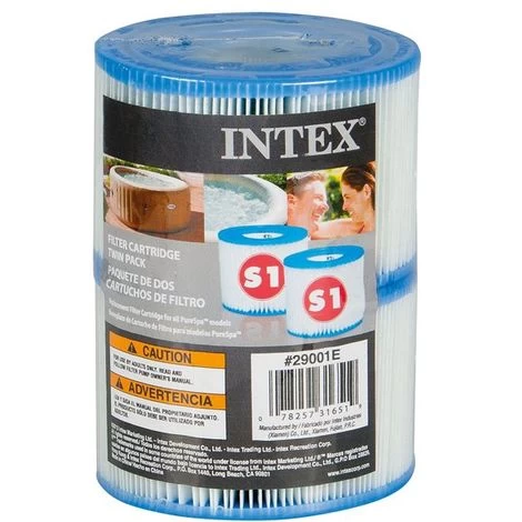 CARTUCCIA RICAMBIO FILTRO 2 PZ X PISCINA IDROMASSAGGIO PURE SPA B INTEX 29001 1 CARTUCCIA RICAMBIO FILTRO 2 PZ X PISCINA IDROMASSAGGIO PURE SPA B INTEX 29001