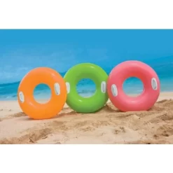 Intex 59258 Salvagente Ciambella Gonfiabile Con Maniglie Mare Piscina 76 Cm Bambino