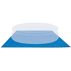 Intex 58932 Easy-Frame Tappetino Base Per Piscine, Blu, 472 X 472 Cm