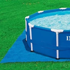 Intex 58932 Easy-Frame Tappetino Base Per Piscine, Blu, 472 X 472 Cm -Intex Italia 33399333 3