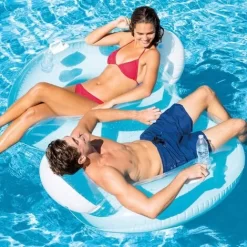 Intex 56800 Salvagente Doppio Con Schienale