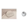 Intex Seggiolino Per Spa, PVC, Panna, 39.05 X 51.12 X 15.88 Cm & 28503 Luce A Led Multi-Color Con Batteria Per Bubble Spa