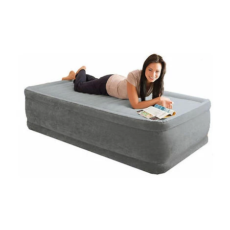 Materasso Gonfiabile Singolo Intex 64412 Con Pompa 5 Materasso Gonfiabile Singolo Intex 64412 Con Pompa - immagine 5