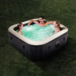 Intex 28450 PureSpa Greystone Deluxe Quadrata, 4 Posti -Intex Italia 57755606 4