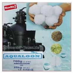 Intex AQUALOON PER PISCINA 700 GR SOSTITUISCE I 25 KG DI SABBIA QUARZO VETRO O SILICIO