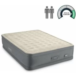 Intex 64926, Materasso Matrimoniale Elevated Premaire Con USB Unisex, Grigio (Grey), 152x203x46 Cm 7 Intex 64926, Materasso Matrimoniale Elevated Premaire Con USB Unisex, Grigio (Grey), 152x203x46 Cm -Intex Italia 57817002 3