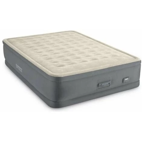 Intex 64926, Materasso Matrimoniale Elevated Premaire Con USB Unisex, Grigio (Grey), 152x203x46 Cm 5 Intex 64926, Materasso Matrimoniale Elevated Premaire Con USB Unisex, Grigio (Grey), 152x203x46 Cm - immagine 5