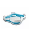 PISCINA GONFIABILE PER BAMBINI FAMILY QUADRATA A SALOTTO INTEX CON POLTRONE