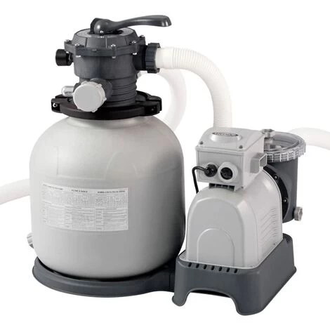 Intex Pompa A Sabbia I.1 - Flusso D'Acqua: 10.500 L/H 1 Intex Pompa A Sabbia I.1 - Flusso D'Acqua: 10.500 L/H