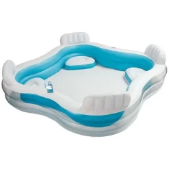 Intex PISCINA GONFIABILE 'FAMILY FOUR' CM 229 X 229 - H CM 66