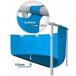 Intex 28270 Piscina Rettangolare Small Frame 220x150x60 Cm -Intex Italia 8247828 3