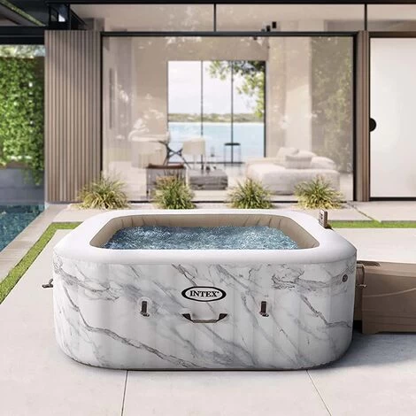 Intex 28464 PureSpa Calacatta Dual Zone, 4 Posti 1 Intex 28464 PureSpa Calacatta Dual Zone, 4 Posti