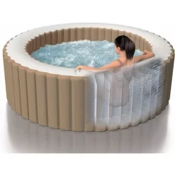 Piscina Idromassaggio SPA Gonfiabile Intex 28428 Bubble Pompa 216 X 71 Cm -Intex Italia 92909226 4