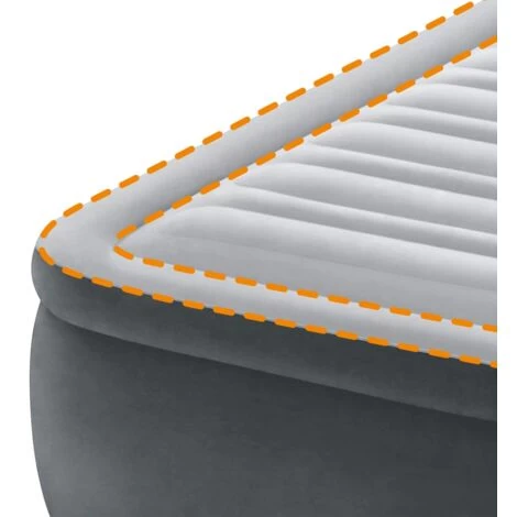 Materasso Dura-Beam Deluxe Ultra Plush Headboard Queen 86cm INTEX 5 Materasso Dura-Beam Deluxe Ultra Plush Headboard Queen 86cm INTEX - immagine 5