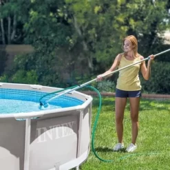 Intex 29056 Set Di Pulizia Retino Spazzola Testa Azzurro Nuova Versione -Intex Italia 95535647 3