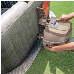 Intex Chevon Jet And Bubble Deluxe Cm 211X71 4 Posti Quadrata Con Pompa, Siste -Intex Italia 99300464 3