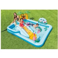 Intex Playcenter Jungle Piscina Gonfiabile Per Bambini Avventure Nella Giungla 257X216X84 -Intex Italia 99735661 3