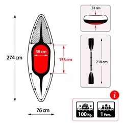 Intex Kayak Challenger K1 -Intex Italia intex kayak challenger k1 3