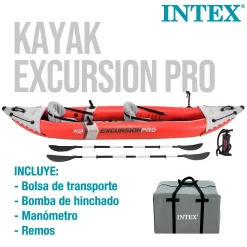 Intex Kayak Excursion Pro K2 Inflatable -Intex Italia intex kayak excursion pro k2 inflatable 4
